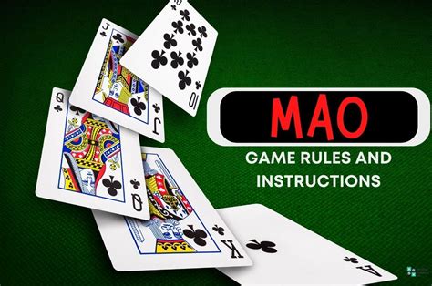Mao (card game) .